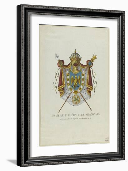 Sceau de l'Empire français-null-Framed Giclee Print