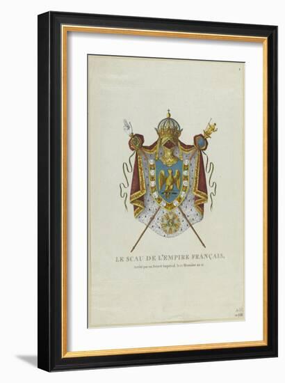 Sceau de l'Empire français-null-Framed Giclee Print