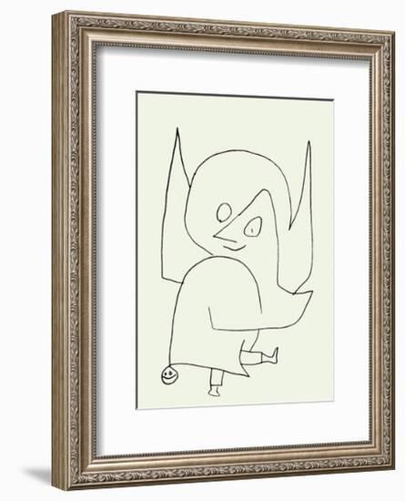 Scellen-Engel, c.1939-Paul Klee-Framed Serigraph