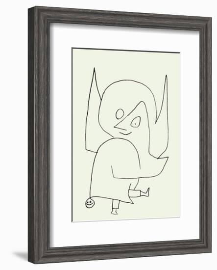 Scellen-Engel, c.1939-Paul Klee-Framed Serigraph