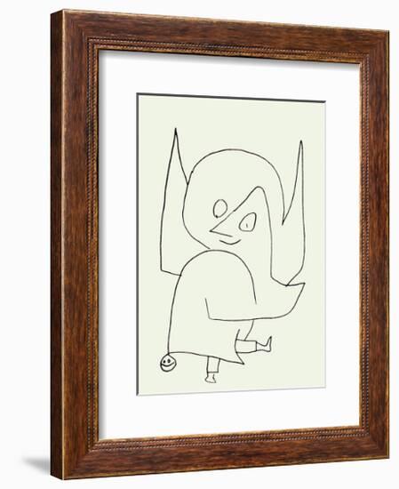 Scellen-Engel, c.1939-Paul Klee-Framed Serigraph