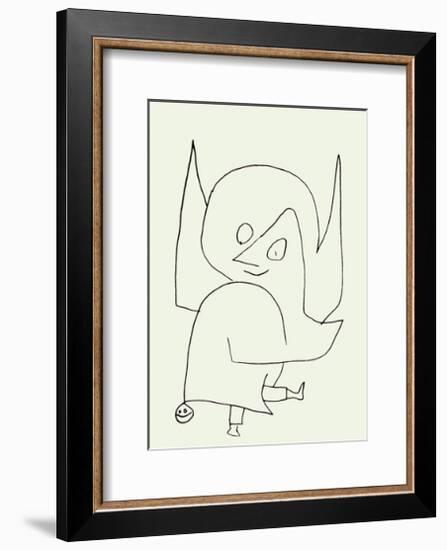 Scellen-Engel, c.1939-Paul Klee-Framed Serigraph