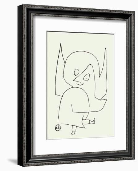 Scellen-Engel, c.1939-Paul Klee-Framed Serigraph