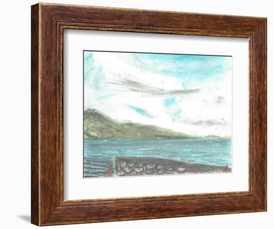 scene across from Jura, 2005-Vincent Alexander Booth-Framed Giclee Print