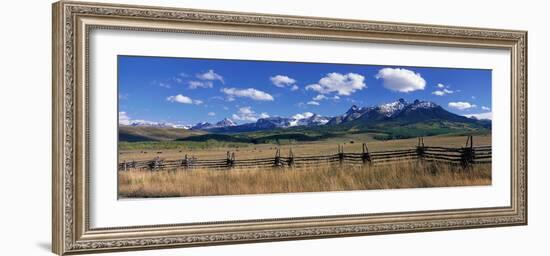 Scene Along Last Doller Road North of Telluride Colorado USA-null-Framed Photographic Print