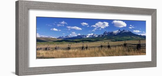 Scene Along Last Doller Road North of Telluride Colorado USA-null-Framed Photographic Print