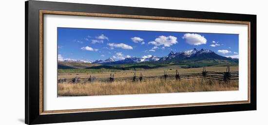 Scene Along Last Doller Road North of Telluride Colorado USA-null-Framed Photographic Print