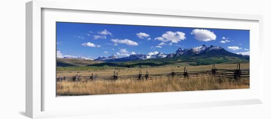 Scene Along Last Doller Road North of Telluride Colorado USA-null-Framed Photographic Print