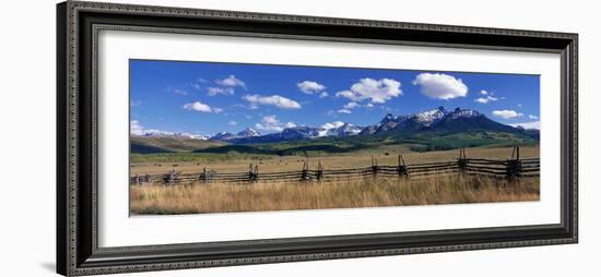 Scene Along Last Doller Road North of Telluride Colorado USA-null-Framed Photographic Print