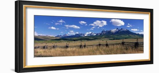 Scene Along Last Doller Road North of Telluride Colorado USA-null-Framed Photographic Print