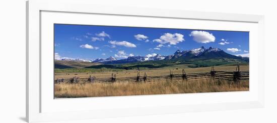 Scene Along Last Doller Road North of Telluride Colorado USA-null-Framed Photographic Print