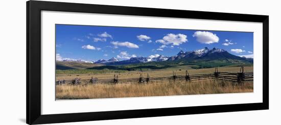 Scene Along Last Doller Road North of Telluride Colorado USA-null-Framed Photographic Print