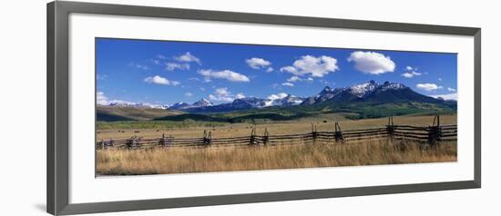 Scene Along Last Doller Road North of Telluride Colorado USA-null-Framed Photographic Print