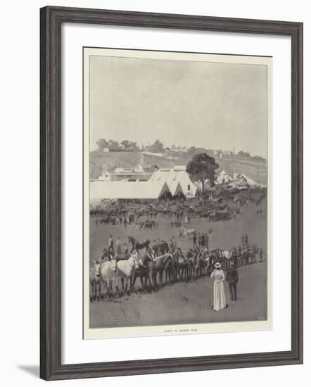 Scene at Barnet Fair-Joseph Holland Tringham-Framed Giclee Print