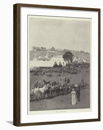 Scene at Barnet Fair-Joseph Holland Tringham-Framed Giclee Print