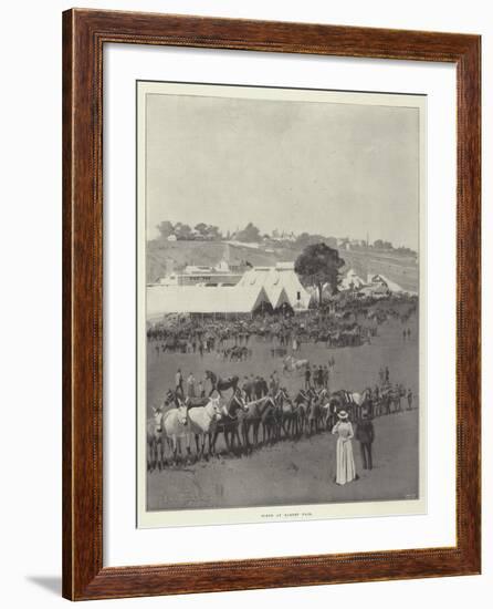 Scene at Barnet Fair-Joseph Holland Tringham-Framed Giclee Print