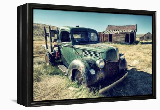 Scene at Bodie Ghost Town-Vincent James-Framed Premier Image Canvas