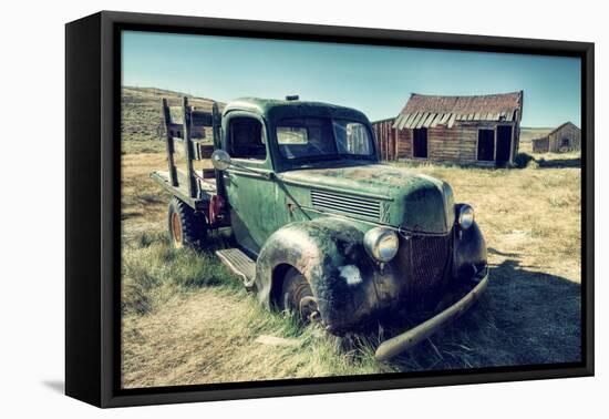 Scene at Bodie Ghost Town-Vincent James-Framed Premier Image Canvas