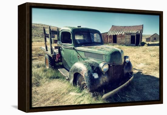 Scene at Bodie Ghost Town-Vincent James-Framed Premier Image Canvas