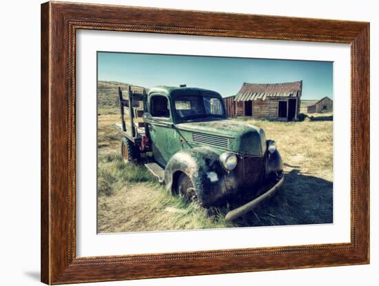 Scene at Bodie Ghost Town-Vincent James-Framed Photographic Print