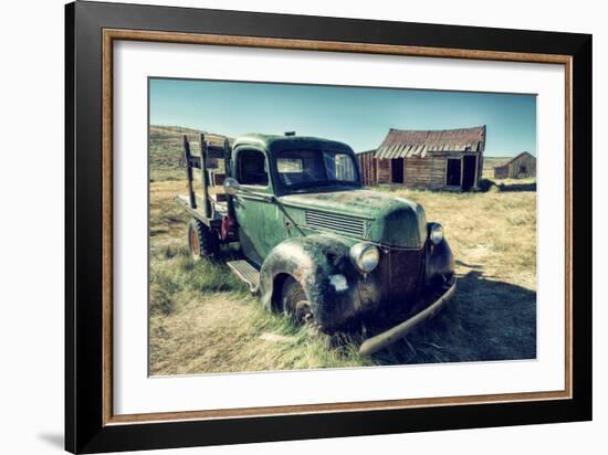 Scene at Bodie Ghost Town-Vincent James-Framed Photographic Print