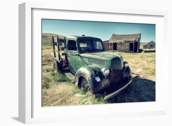 Scene at Bodie Ghost Town-Vincent James-Framed Photographic Print