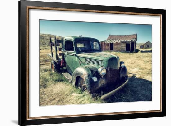 Scene at Bodie Ghost Town-Vincent James-Framed Photographic Print