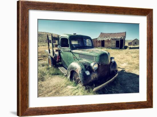 Scene at Bodie Ghost Town-Vincent James-Framed Photographic Print