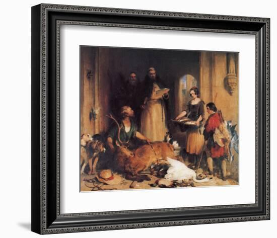 Scene at Bolton Abbey-Edwin Henry Landseer-Framed Giclee Print