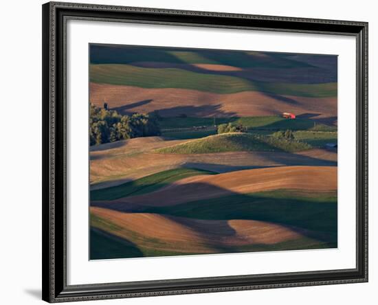 Scene at Dawn from Steptoe Butte, Palouse, Washington, USA-Charles Sleicher-Framed Photographic Print