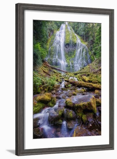 Scene at Proxy Falls-Vincent James-Framed Photographic Print