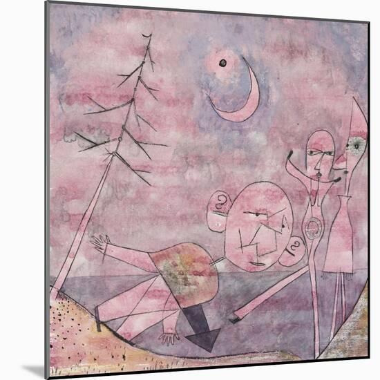 Scene at the Water; Scene Am Wasser-Paul Klee-Mounted Giclee Print