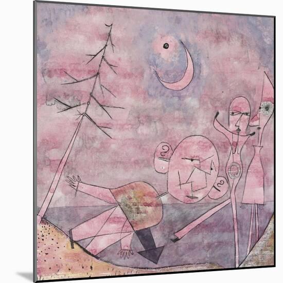 Scene at the Water; Scene Am Wasser-Paul Klee-Mounted Giclee Print