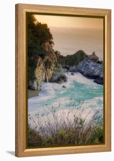 Scene at Waterfall Beach II-Vincent James-Framed Premier Image Canvas