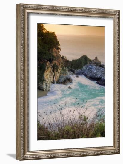 Scene at Waterfall Beach II-Vincent James-Framed Photographic Print