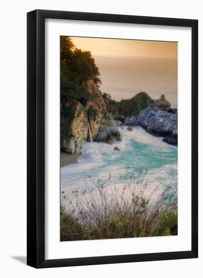 Scene at Waterfall Beach II-Vincent James-Framed Photographic Print