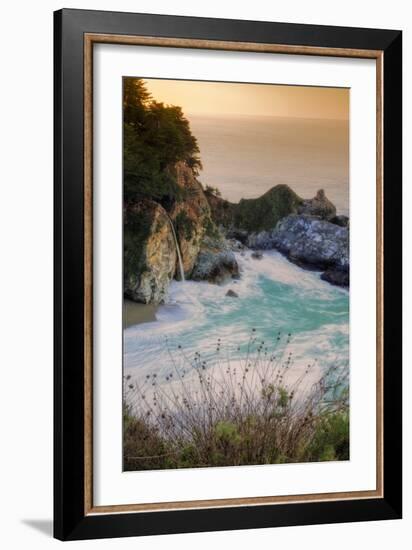 Scene at Waterfall Beach II-Vincent James-Framed Photographic Print