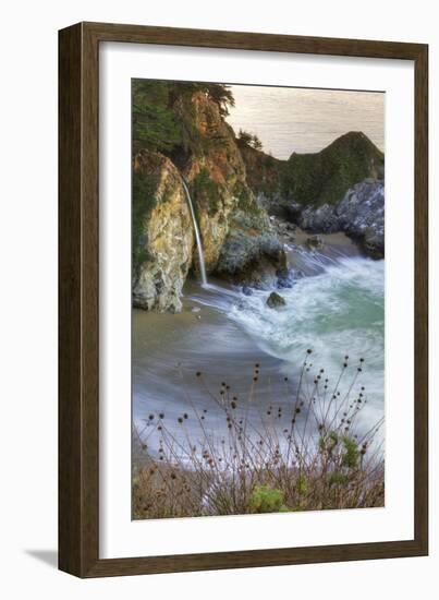 Scene at Waterfall Beach-Vincent James-Framed Photographic Print