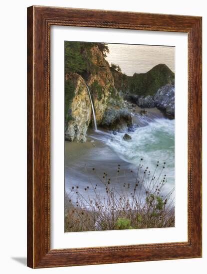 Scene at Waterfall Beach-Vincent James-Framed Photographic Print