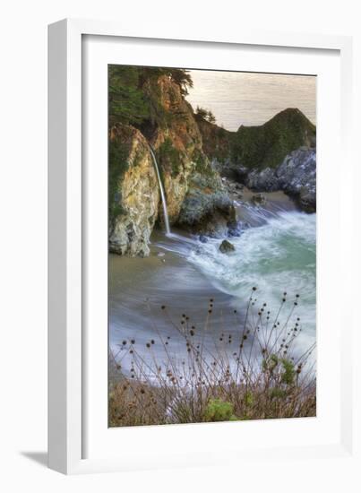 Scene at Waterfall Beach-Vincent James-Framed Photographic Print