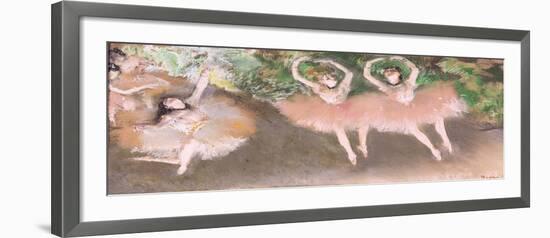 Scene De Ballet, C.1879-Edgar Degas-Framed Giclee Print