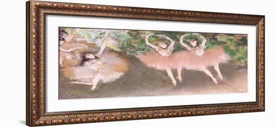 Scene De Ballet, C.1879-Edgar Degas-Framed Giclee Print