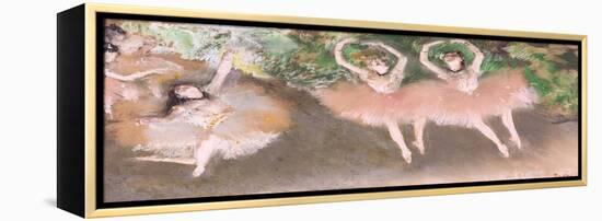 Scene De Ballet, C.1879-Edgar Degas-Framed Premier Image Canvas