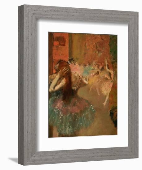 Scene De Ballet or Balleteuses-Edgar Degas-Framed Giclee Print