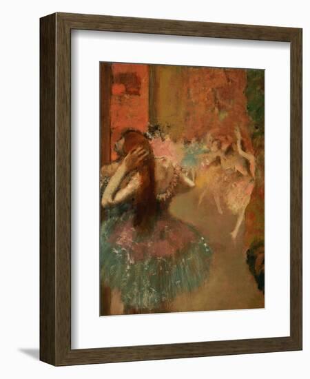 Scene De Ballet or Balleteuses-Edgar Degas-Framed Giclee Print