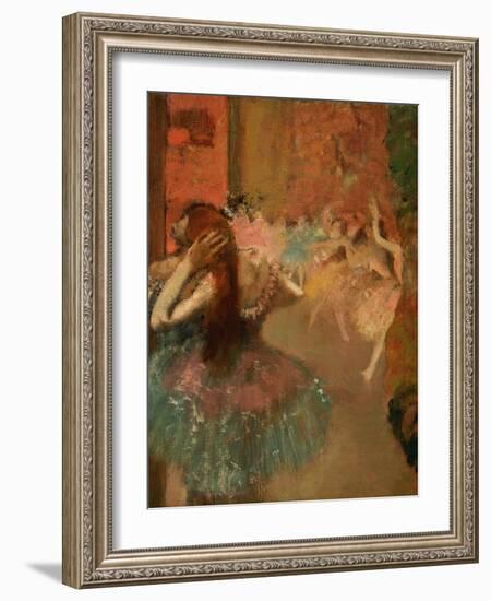 Scene De Ballet or Balleteuses-Edgar Degas-Framed Giclee Print