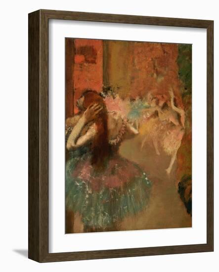 Scene De Ballet or Balleteuses-Edgar Degas-Framed Giclee Print