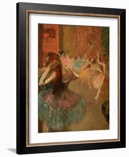 Scene De Ballet or Balleteuses-Edgar Degas-Framed Giclee Print