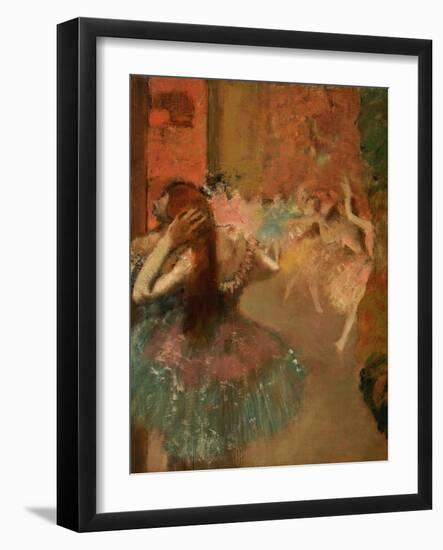 Scene De Ballet or Balleteuses-Edgar Degas-Framed Giclee Print