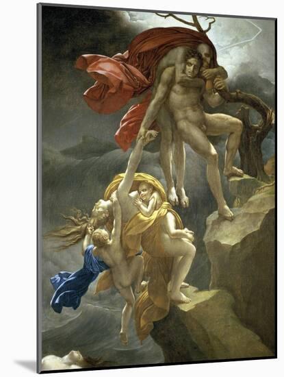 Scene de Deluge-Anne-Louis Girodet de Roussy-Trioson-Mounted Giclee Print